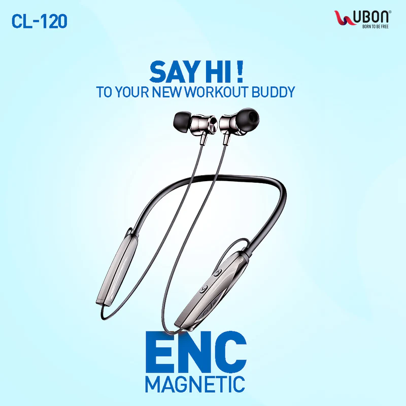 ubon cl 120 wireless neckband