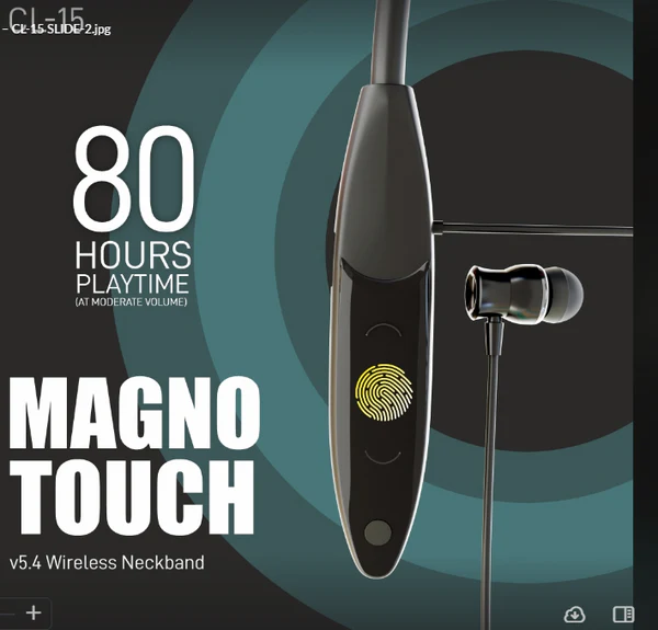 UBON CL 15 Magno Touch Neckband for best audio