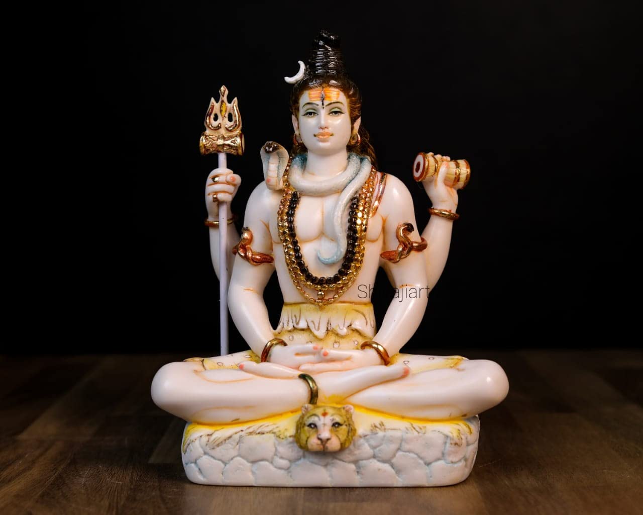 Lord Shiva Marble Statue