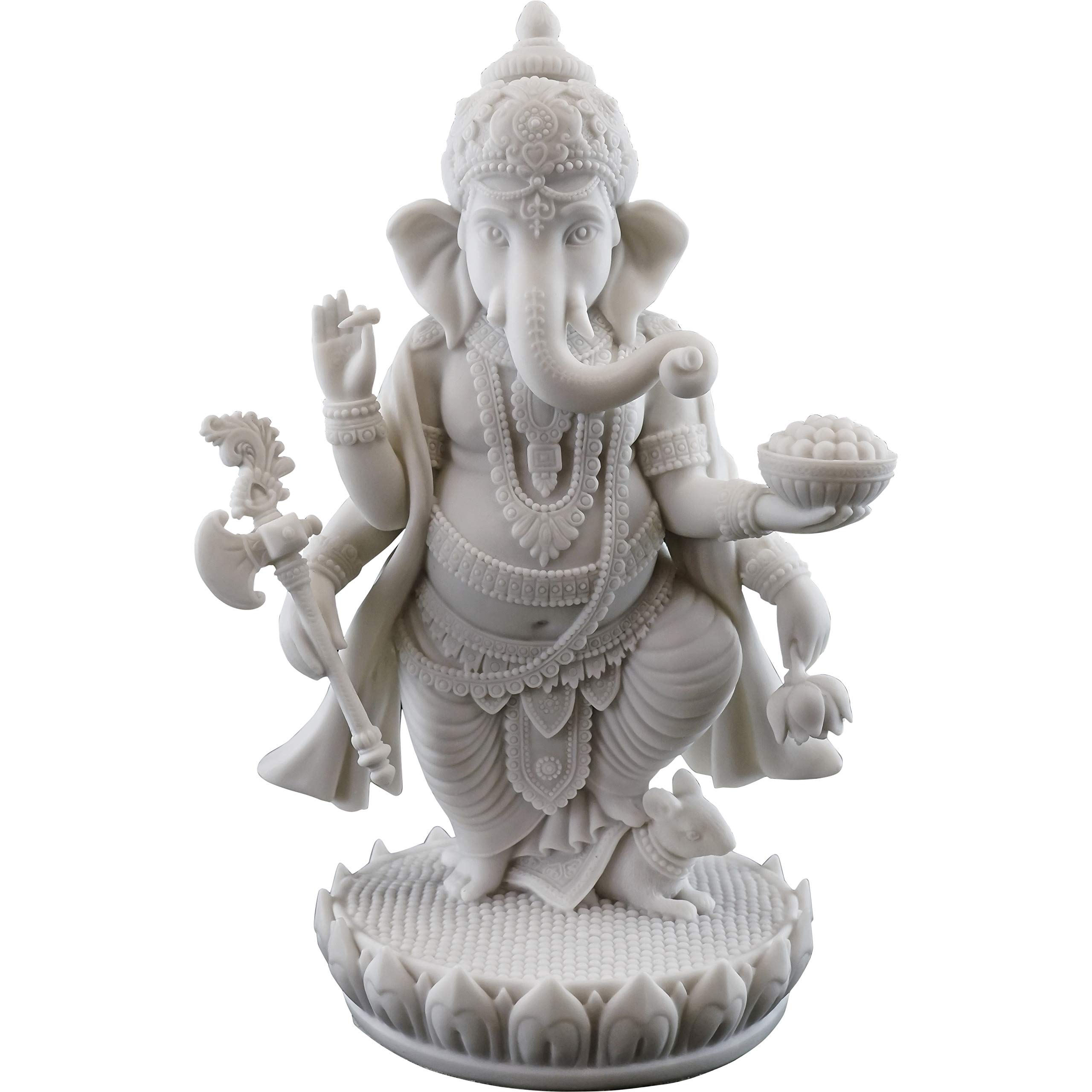 Standing Ganesh Marble Statue